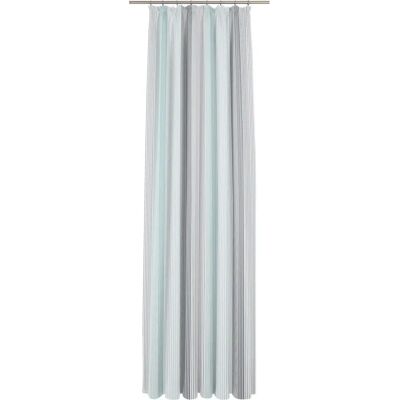 WIRTH Türkis Gardine - 225x450cm, Faltenband, Polyester WIRTH Türkis Gardine - 225x450cm, Faltenband, Polyester