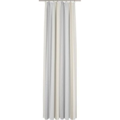 WIRTH 28066 Taupe Streifen Gardine - Gardine WIRTH 28066 Taupe Streifen Gardine - Gardine