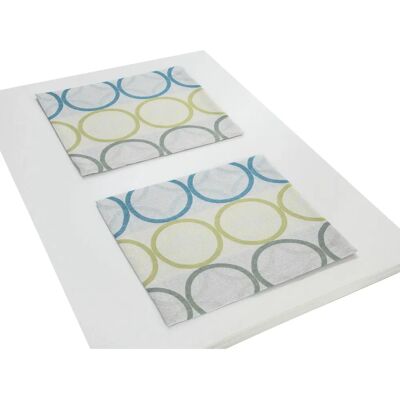 WIRTH ZIRBELLO Blau Platzset - Platzset WIRTH ZIRBELLO Blau Platzset - Platzset