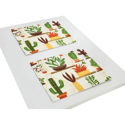 WIRTH Oakham Platzset - Platzset, Polyester, Orange WIRTH Oakham Platzset - Platzset, Polyester, Orange
