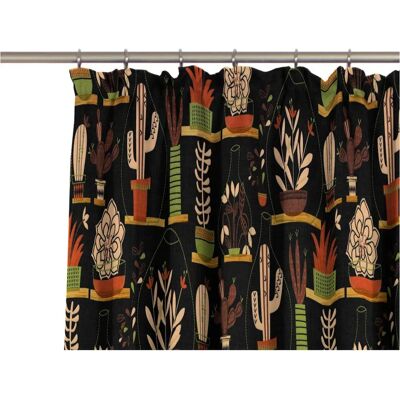 WIRTH Oakham Orange Vorhang - 220x130cm, Bedruckt, Polyester WIRTH Oakham Orange Vorhang - 220x130cm, Bedruckt, Polyester