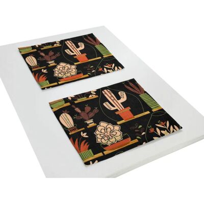 WIRTH Oakham Platzset - Blumenmuster Dekostoff WIRTH Oakham Platzset - Blumenmuster Dekostoff