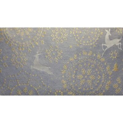 WIRTH Swift Blau Gold Tischdecke - Rechteckig 130x160cm - Weihnachten WIRTH Swift Blau Gold Tischdecke - Rechteckig 130x160cm - Weihnachten