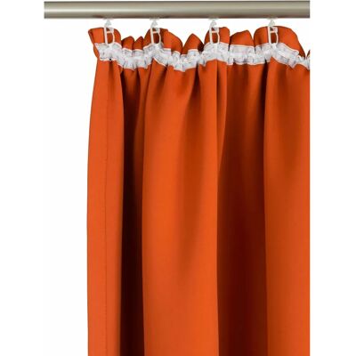 WIRTH Dim out Kräuselband 245x285cm orange - Curtain WIRTH Dim out Kräuselband 245x285cm orange - Curtain