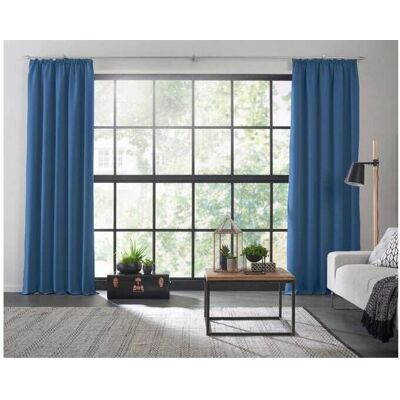 WIRTH Modell 8 Blaue Verdunkelungsvorhänge WIRTH Modell 8 Blaue Verdunkelungsvorhänge