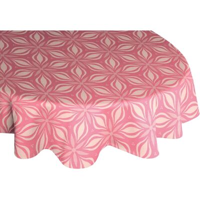 ADAM Retro Floret Pink Bio-Baumwolle Tischdecke - Rund, 145cm ADAM Retro Floret Pink Bio-Baumwolle Tischdecke - Rund, 145cm