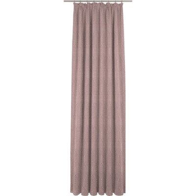 Adam Easy Diamond Bio-Baumwoll Vorhang - Aubergine - 145x175cm Adam Easy Diamond Bio-Baumwoll Vorhang - Aubergine - 145x175cm