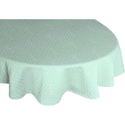 Adam Easy Diamond Rund Hellblau Tischdecke - Tischwäsche Adam Easy Diamond Rund Hellblau Tischdecke - Tischwäsche