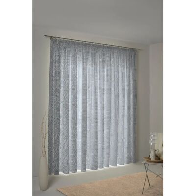 Adam Easy Diamond Dunkelblau Vorhang - Gardine Adam Easy Diamond Dunkelblau Vorhang - Gardine