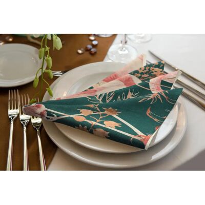 ADAM Eden Bio-Baumwolle Stoffserviette - 30cm x 30cm - 4 Stück ADAM Eden Bio-Baumwolle Stoffserviette - 30cm x 30cm - 4 Stück