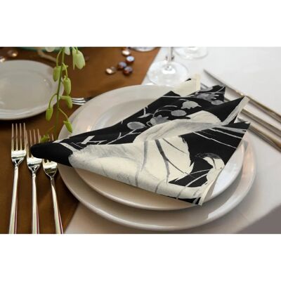 ADAM Eden Bio-Baumwolle Stoffserviette - Quadratische Serviette ADAM Eden Bio-Baumwolle Stoffserviette - Quadratische Serviette