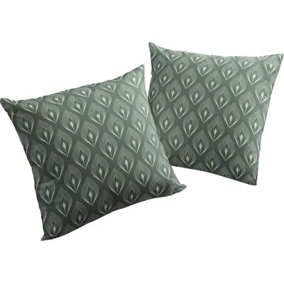 ADAM Federn Grün Kissen - 50x50cm - Kissen ADAM Federn Grün Kissen - 50x50cm - Kissen
