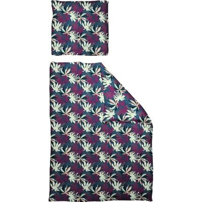 ADAM Jungle Bio-Baumwolle Bettwäsche - Buntgewebe mit Blättermuster ADAM Jungle Bio-Baumwolle Bettwäsche - Buntgewebe mit Blättermuster