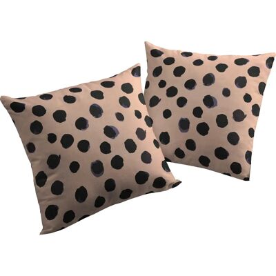 ADAM Dots Leinen Baumwolle Kissenhülle - Dekoration ADAM Dots Leinen Baumwolle Kissenhülle - Dekoration