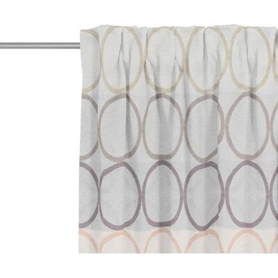 WIRTH Zirbello Rosen Gardinen - 255cm x 132cm - Jacquard WIRTH Zirbello Rosen Gardinen - 255cm x 132cm - Jacquard
