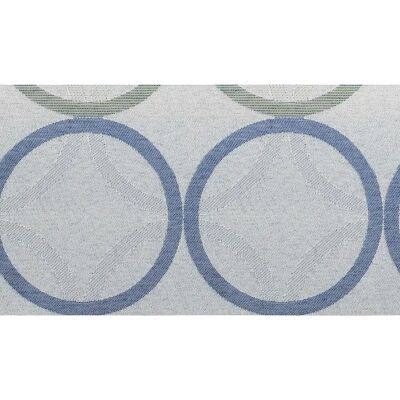 WIRTH Zirbello Blau Gardine - Jacquard, 145x132cm WIRTH Zirbello Blau Gardine - Jacquard, 145x132cm