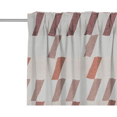 WIRTH Bray Gardinen - Orange (terra) Muster Jacquard 132x245cm WIRTH Bray Gardinen - Orange (terra) Muster Jacquard 132x245cm
