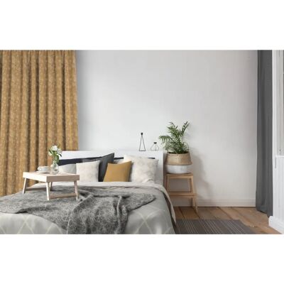 Adam Blumen Cuvée Bio-Baumwollgardine - Jacquard, blickdicht Adam Blumen Cuvée Bio-Baumwollgardine - Jacquard, blickdicht