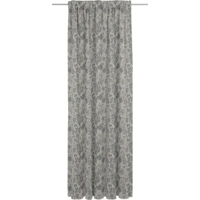 Adam Blumenstoff Vorhang - Bio Baumwolle Jacquard 142x245cm Adam Blumenstoff Vorhang - Bio Baumwolle Jacquard 142x245cm