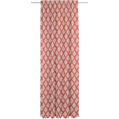 Adam Marokkanischer Shiraz Leichter Bio-Baumwoll Vorhang - Jacquard, 142x225cm Adam Marokkanischer Shiraz Leichter Bio-Baumwoll Vorhang - Jacquard, 142x225cm