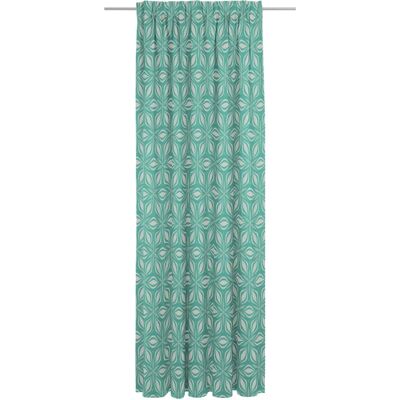 Adam Retro Floret Bio-Baumwoll Gardine - Jacquard, 142x175cm Adam Retro Floret Bio-Baumwoll Gardine - Jacquard, 142x175cm