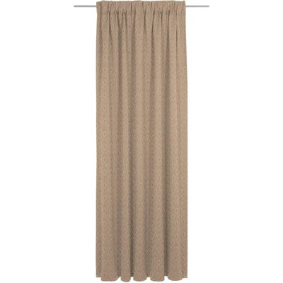 Adam Urban Cactus Braune Jacquardgardine - Vorhang Adam Urban Cactus Braune Jacquardgardine - Vorhang