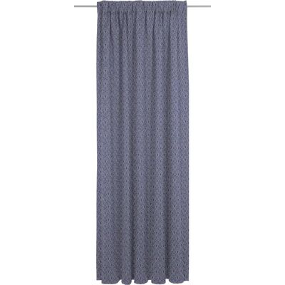 Adam Urban Cactus Bio-Baumwoll Gardinen - 225cm - Royalblau Adam Urban Cactus Bio-Baumwoll Gardinen - 225cm - Royalblau