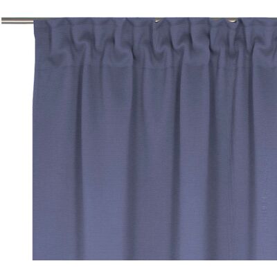 ADAM Uni Collection Blau Vorhang 225cm - Gardinen ADAM Uni Collection Blau Vorhang 225cm - Gardinen
