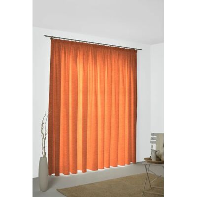 WIRTH Bachfeld Vorhang - Thermo Block, 132x245cm, Orange WIRTH Bachfeld Vorhang - Thermo Block, 132x245cm, Orange