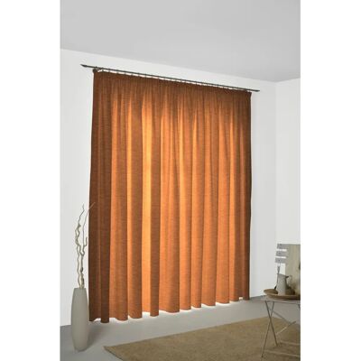 WIRTH Bachfeld Vorhang - 245cm, 132cm, Rot - Gardine WIRTH Bachfeld Vorhang - 245cm, 132cm, Rot - Gardine