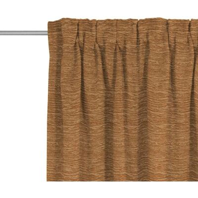 WIRTH Bachfeld Vorhang - 255cm, rotbraun, Jacquard, Multifunktionsband WIRTH Bachfeld Vorhang - 255cm, rotbraun, Jacquard, Multifunktionsband