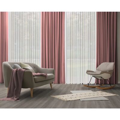 WIRTH Dim out Vorhang Gr. 5 - Flieder - 255cm x 142cm - Polyester WIRTH Dim out Vorhang Gr. 5 - Flieder - 255cm x 142cm - Polyester