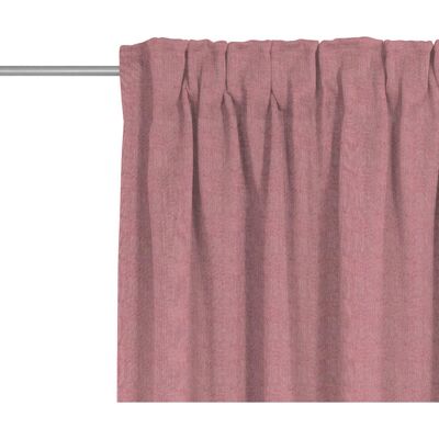 WIRTH Sonntag Gardinen - rot - 142x255cm - Jacquard WIRTH Sonntag Gardinen - rot - 142x255cm - Jacquard