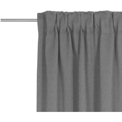 WIRTH Sunday Gardinen - Jacquard, 142x245cm, Dunkelgrau WIRTH Sunday Gardinen - Jacquard, 142x245cm, Dunkelgrau