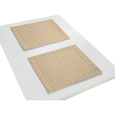ADAM Easy Diamond Bio-Baumwolle Platzset - Nachhaltige Tischwäsche ADAM Easy Diamond Bio-Baumwolle Platzset - Nachhaltige Tischwäsche