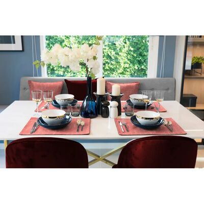 Adam Argentinian Criolla Light Bio-Baumwolle Platzset - 40x40cm Adam Argentinian Criolla Light Bio-Baumwolle Platzset - 40x40cm