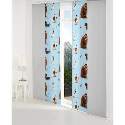 WIRTH Pets Blaue Schiebegardine - Vorhangtyp WIRTH Pets Blaue Schiebegardine - Vorhangtyp