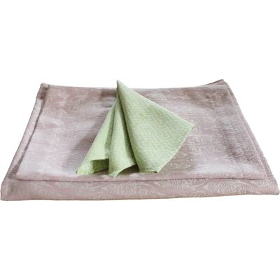 ADAM Little Parrot Platzset - 8 Personen - Bunt (hellgrün, rosa) - Baumwolle ADAM Little Parrot Platzset - 8 Personen - Bunt (hellgrün, rosa) - Baumwolle