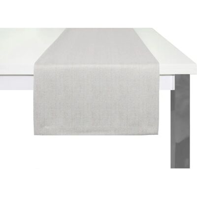 WIRTH - TORBOLE - hellbraun - 150x40 cm - Tischläufer WIRTH - TORBOLE - hellbraun - 150x40 cm - Tischläufer