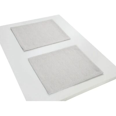 WIRTH Torbole Platzset - Melierte Polyester Baumwolle - 2er Pack WIRTH Torbole Platzset - Melierte Polyester Baumwolle - 2er Pack