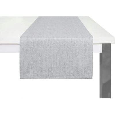 WIRTH - Torbole - Grau - 150x40 cm - Tischläufer WIRTH - Torbole - Grau - 150x40 cm - Tischläufer