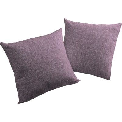 WIRTH Torbole Kissenhülle - Polyester-Baumwolle, Lila, 40x40cm WIRTH Torbole Kissenhülle - Polyester-Baumwolle, Lila, 40x40cm