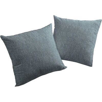 WIRTH Torbole Kissenhülle - Dunkelblau - 40x40 cm - 2 Stück WIRTH Torbole Kissenhülle - Dunkelblau - 40x40 cm - 2 Stück