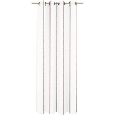 WIRTH Chloé Gardine - Floral, Streifen, 400x175cm WIRTH Chloé Gardine - Floral, Streifen, 400x175cm