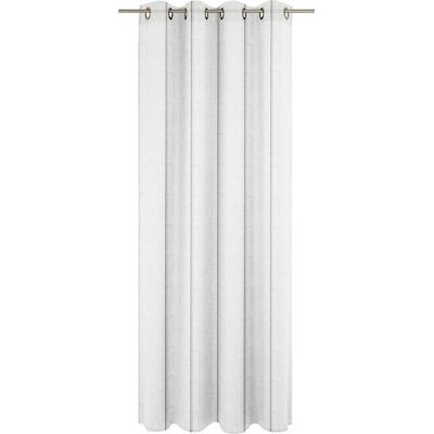 WIRTH Chloé Grau Gardine - Florales & Streifenmuster WIRTH Chloé Grau Gardine - Florales & Streifenmuster