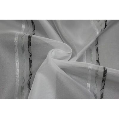 WIRTH Chloé Gardine - Blumen, gestreift, Polyester WIRTH Chloé Gardine - Blumen, gestreift, Polyester