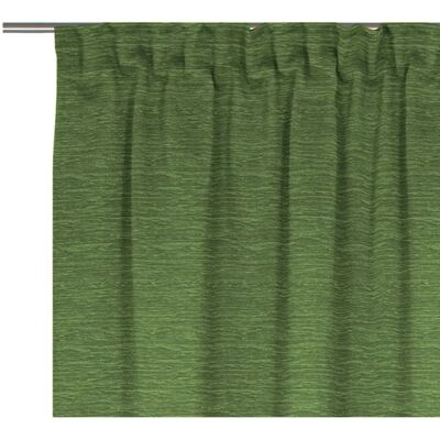 WIRTH Trondheim B Dunkelgrün Vorhang - 255cm x 132cm - Thermo-Chenille WIRTH Trondheim B Dunkelgrün Vorhang - 255cm x 132cm - Thermo-Chenille