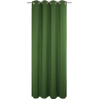 WIRTH Trondheim B Dunkelgrün Thermo-Chenille Vorhang - Gardinen WIRTH Trondheim B Dunkelgrün Thermo-Chenille Vorhang - Gardinen