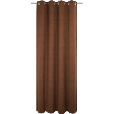 WIRTH Trondheim B Vorhang - Braun - 132x375cm - Nach Maß WIRTH Trondheim B Vorhang - Braun - 132x375cm - Nach Maß