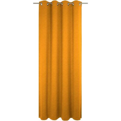 WIRTH Trondheim B Gold Vorhang - 285cm x 132cm, Ösen, Nach Maß WIRTH Trondheim B Gold Vorhang - 285cm x 132cm, Ösen, Nach Maß